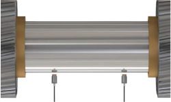 기어 샤프트의 런아웃 모니터링